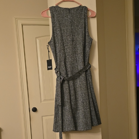 Simply Vera Vera Wang Charcoal and Black Mini Dress - Picture 5 of 7